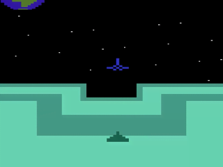 Star Strike title screen for Atari 2600